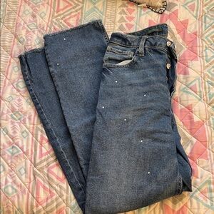 Wild Fable Dark Blue Straight Leg Jeans